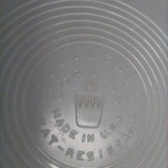 Vtg Corning & Unbranded Milk Glass Plate and Bowl - Picture 7 of 8